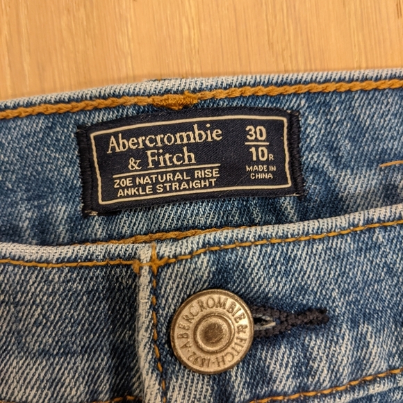 Abercrombie straight ankle jeans - Picture 6 of 6
